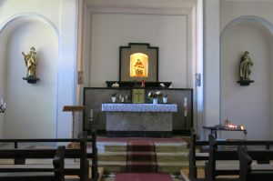 Der Altar mit dem Bildnis der Schmerzreichen Mutter